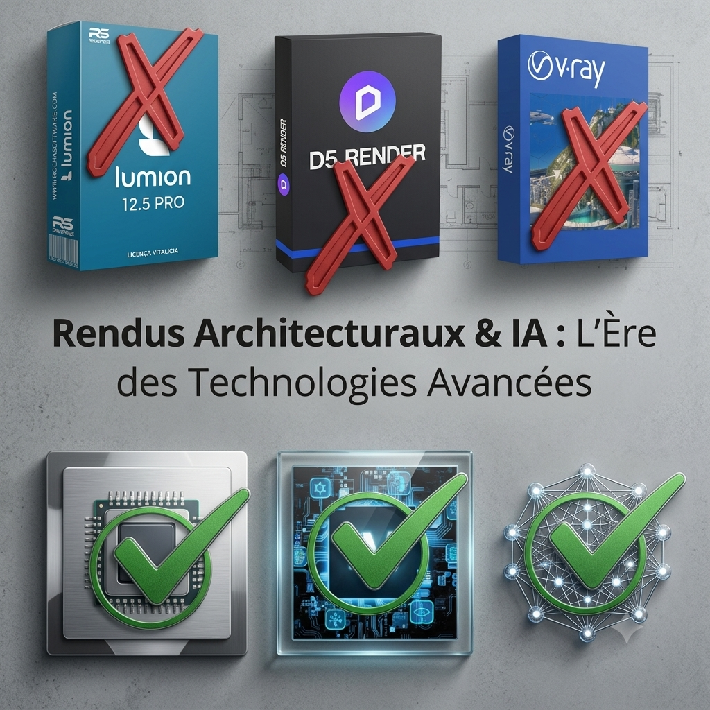 IA pour Architectes Créez des rendus Pro sans Moteurs Lourds